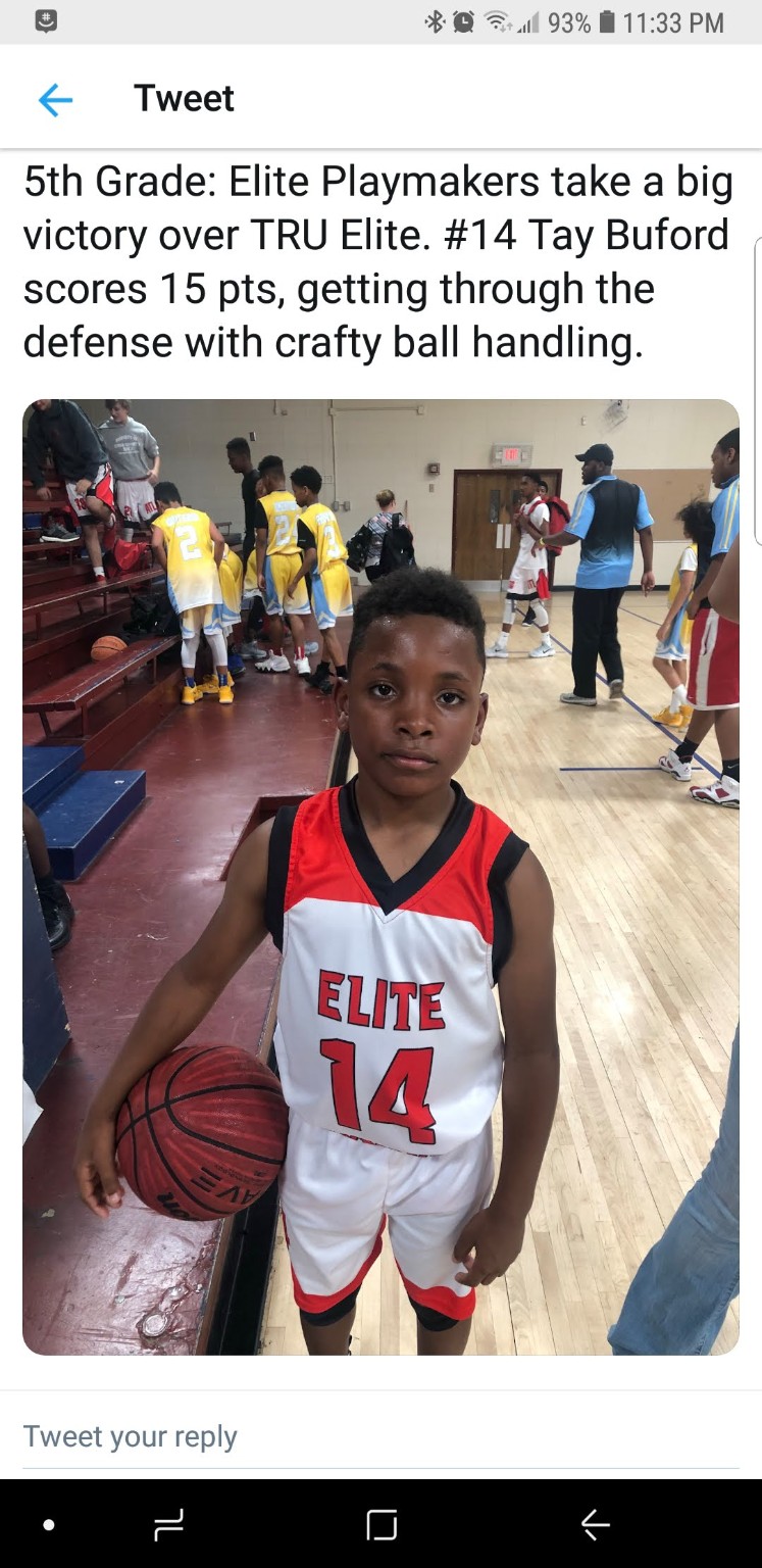 Elite Playmakers 2018 Tay Buford player spotlight