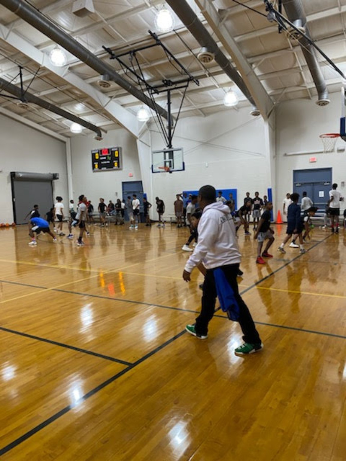 Elite Playmakers 2020 players gathered for instruction