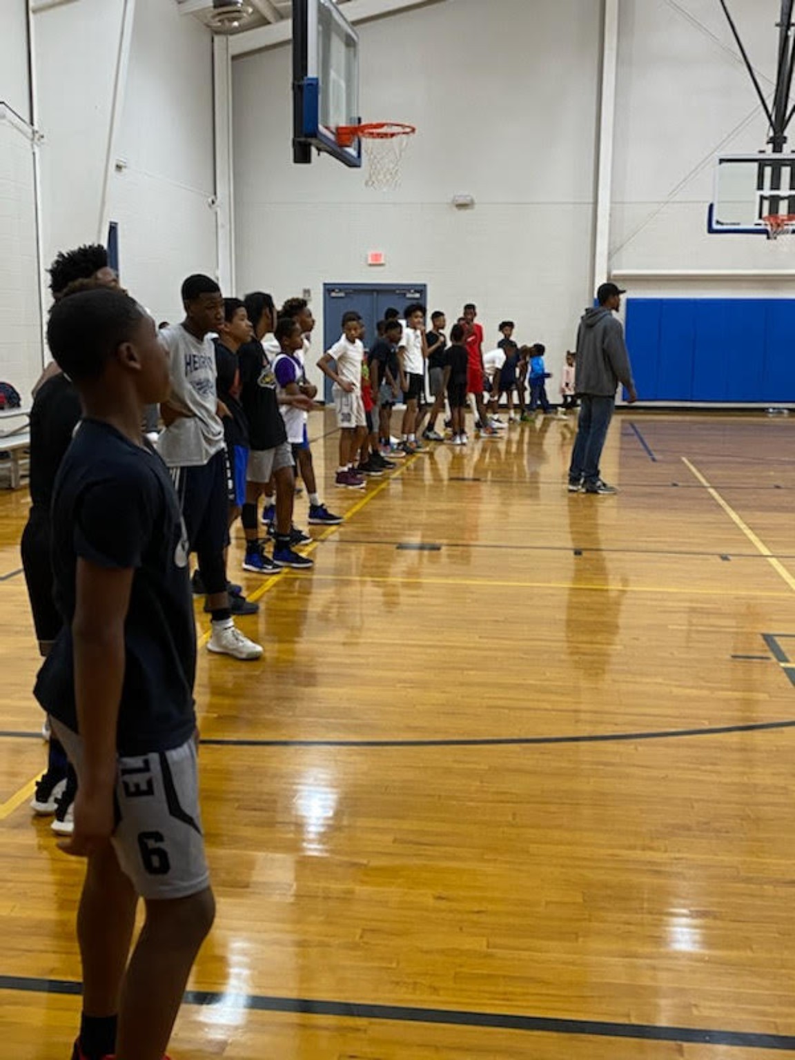 Elite Playmakers 2020 team gathered for instruction