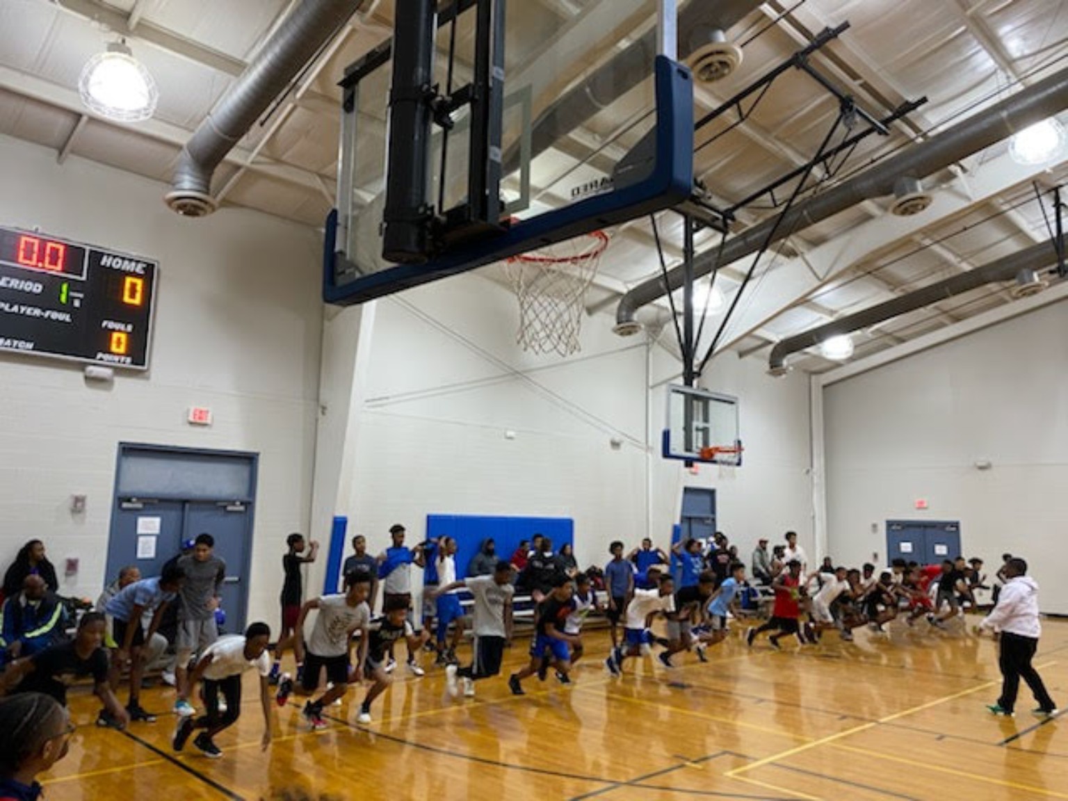 Elite Playmakers 2020 full-court training session