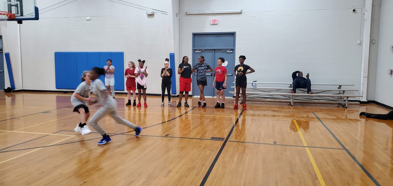 Lady Playmakers 2020 competitive basketball drill